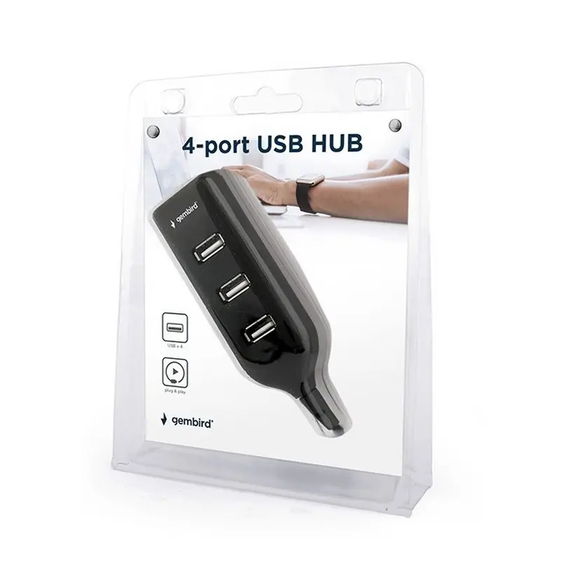 Adaptor Hub Gembird UHB-CT02 Negru