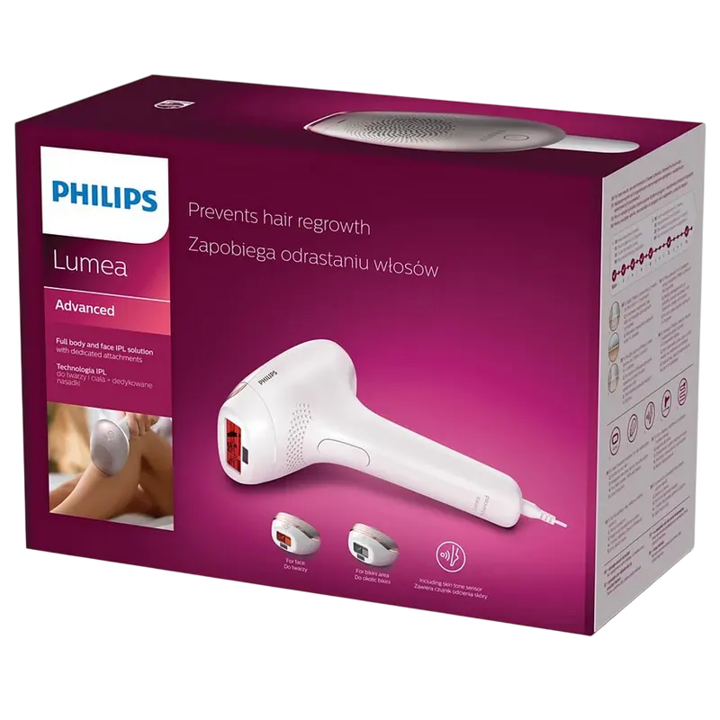 Фотоэпилятор Philips Lumea Advanced Белый