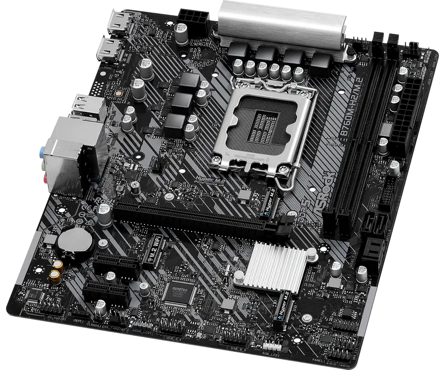 Материнская плата ASRock B760M-H2/M.2 LGA1700 Micro-ATX