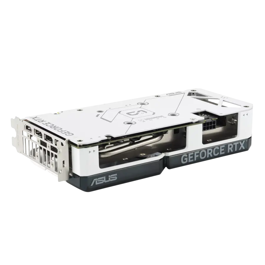 Placă video ASUS Dual GeForce RTX 4060 Ti White OC