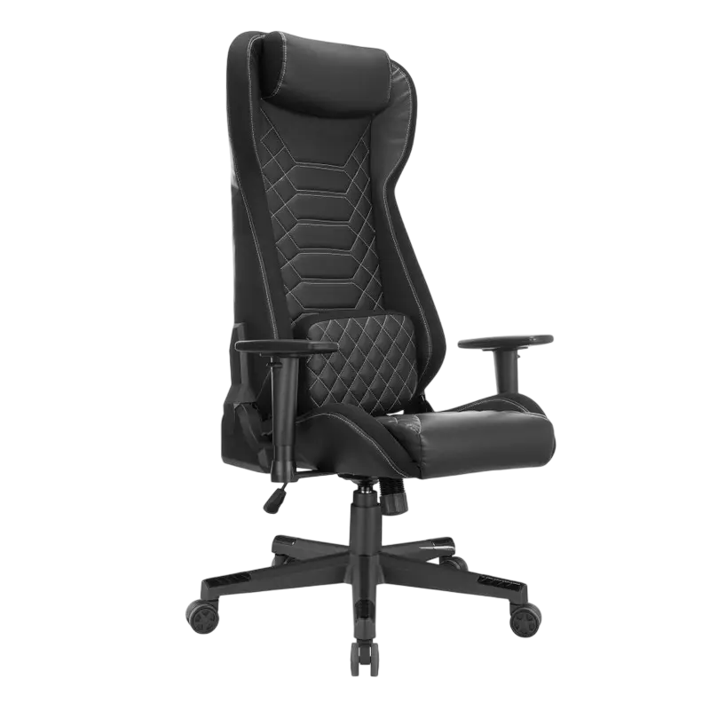 Игровое кресло Lumi CH09-2 ПВХ Кожа Чёрный