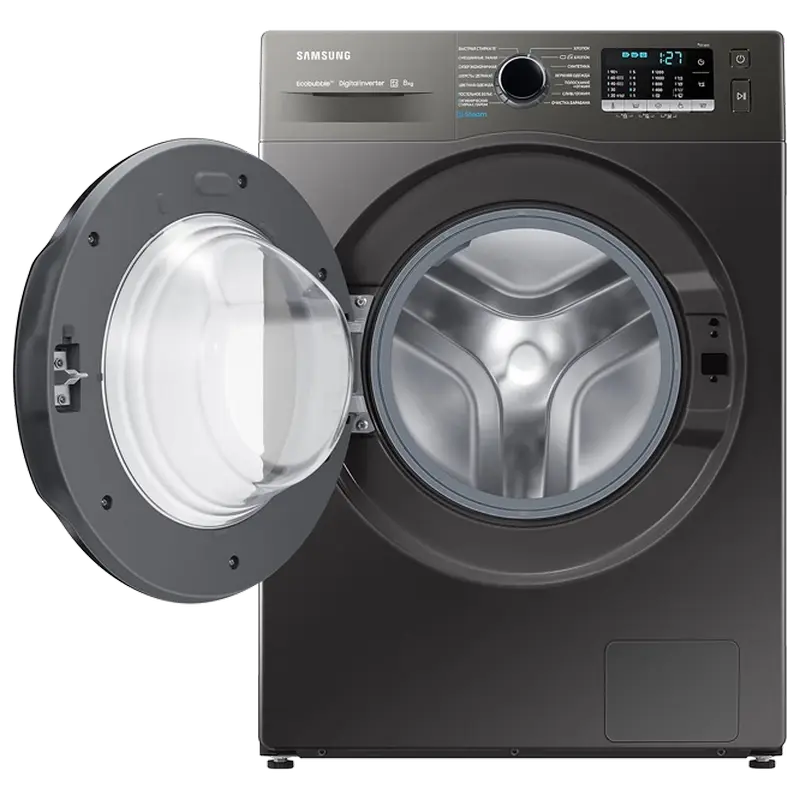 Стиральная машина Samsung WW80AAS22AX/LD Серый