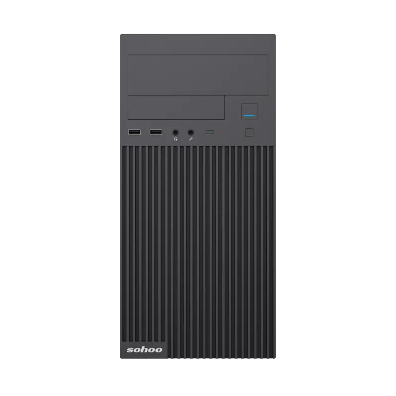 Carcasă PC Sohoo 6521BK Midi-Tower Negru