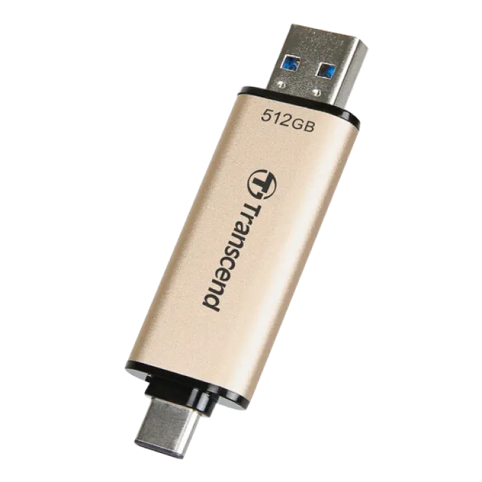 USB Flash накопитель Transcend JetFlash 930C 512ГБ Gold