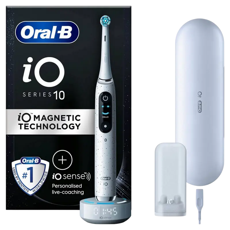 Periuță de dinți electrică Pentru adulți Braun Oral-B iO 10 Stardust White