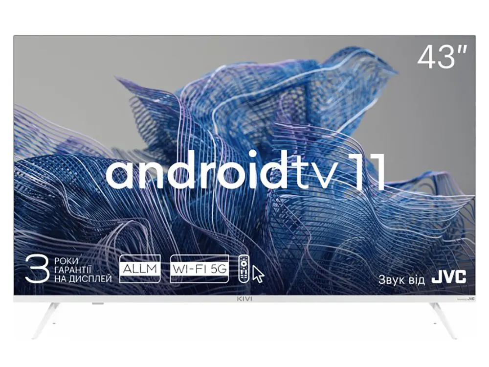 43" LED SMART Телевизор KIVI 43U750NW Белый