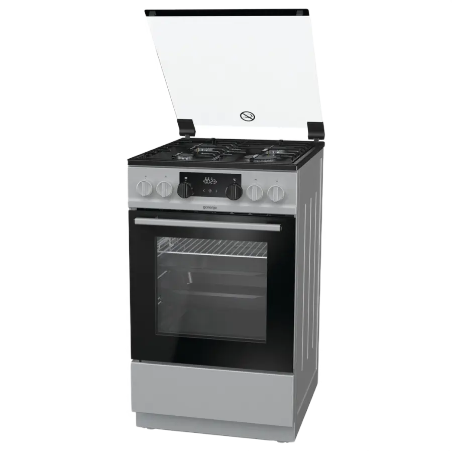 Комбинированная плита Gorenje K5341SH Серебристый