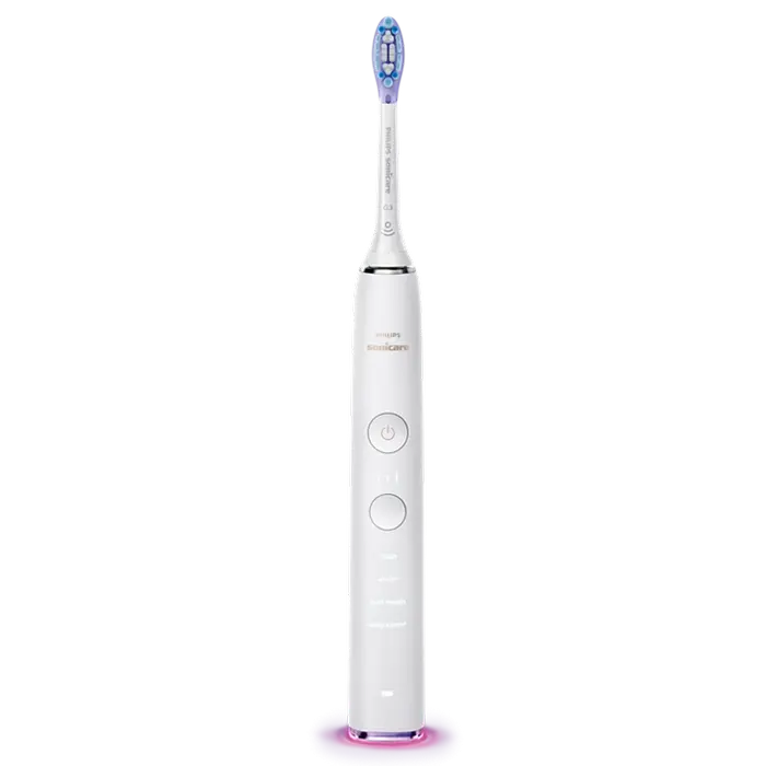 Электрическая звуковая зубная щетка Для взрослых Philips Sonicare DiamondClean Smart 9400 Белый