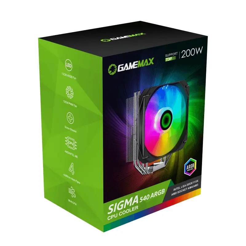 Кулер для процессора Gamemax Sigma 540 130 mm