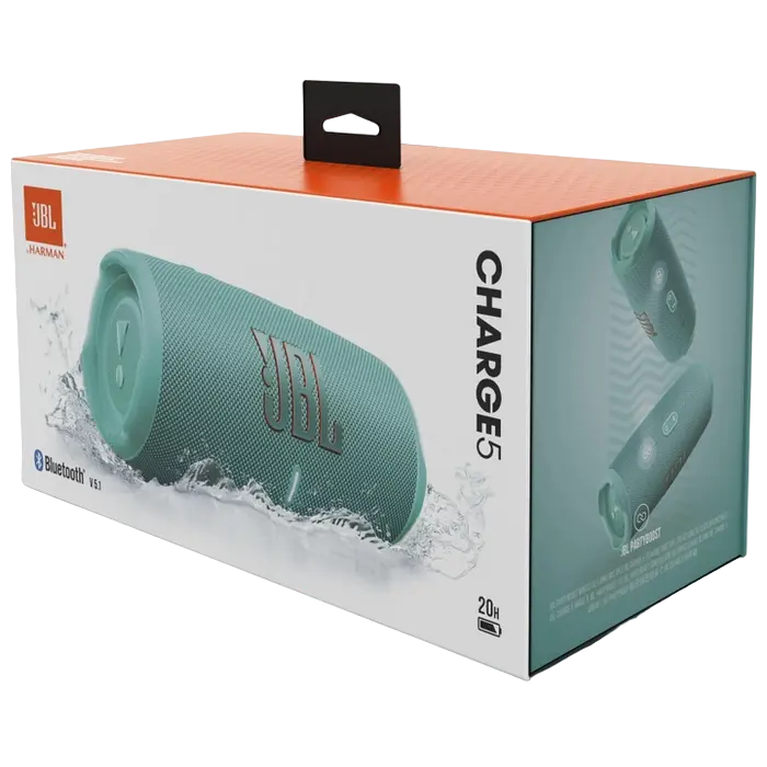 Портативная колонка JBL Charge 5 Бирюзовый