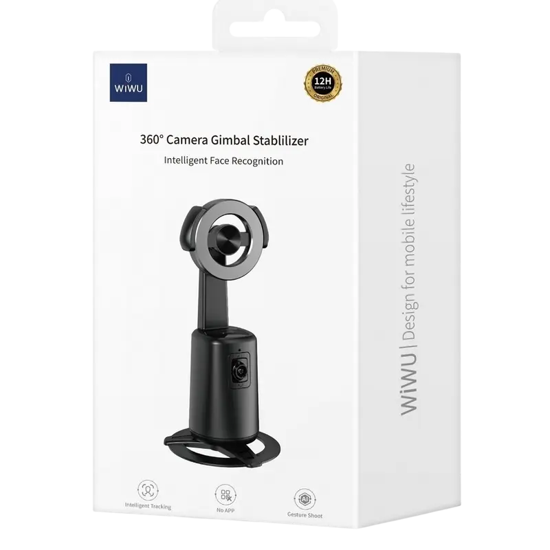 Монопод для селфи WiWu 360°Camera gimbal stablilizer Черный
