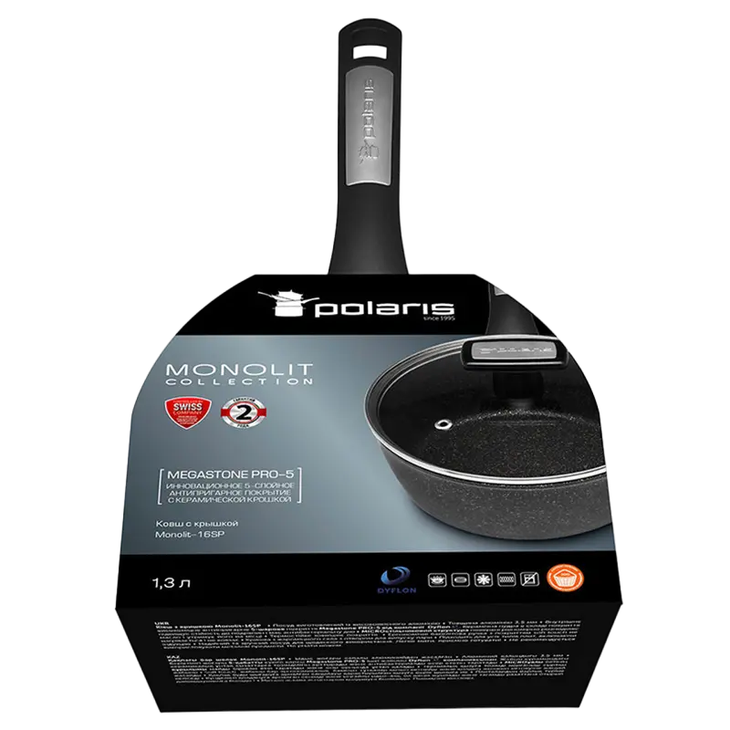 Ковш Polaris Monolit-16SP Monolit Чёрный