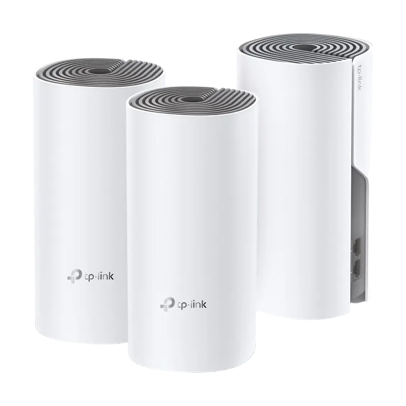 Домашняя Mesh Wi-Fi система TP-LINK Deco E4 (3-pack) Белый