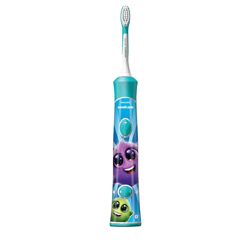 Электрическая звуковая зубная щетка Для детей Philips Sonicare For Kids Бирюзовый