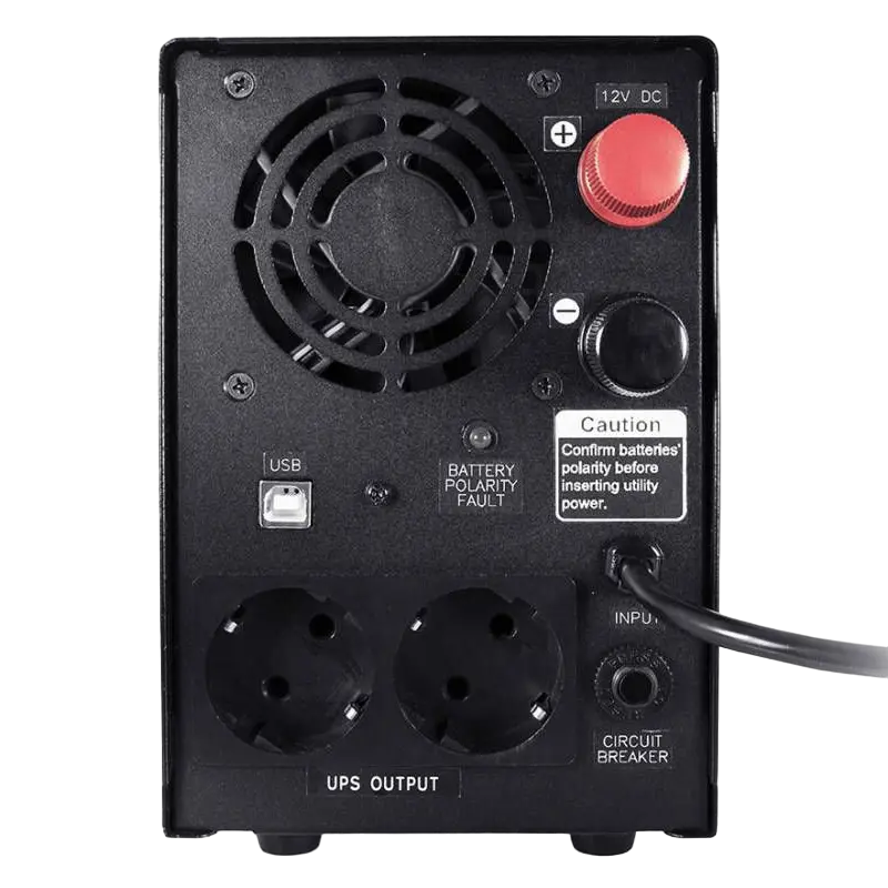 Sursă de alimentare neîntreruptibilă PCM INF-800 Negru