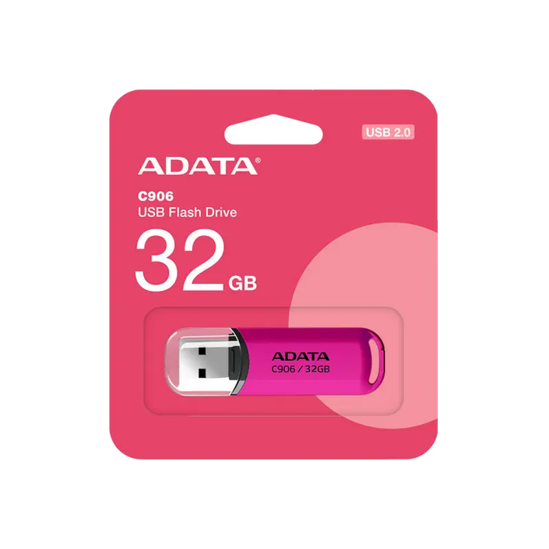 USB Flash накопитель ADATA C906 32ГБ Розовый
