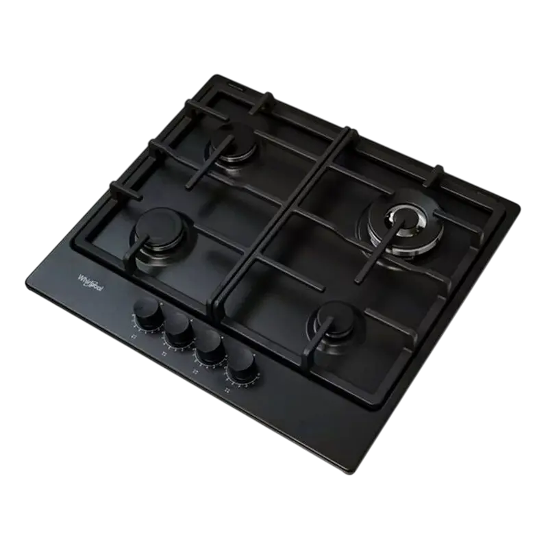 Газовая варочная панель Whirlpool TKRL 661 NB Черный
