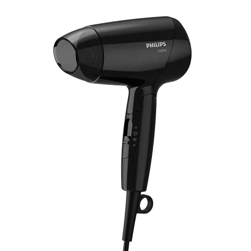 Компактный фен Philips EssentialCare Чёрный