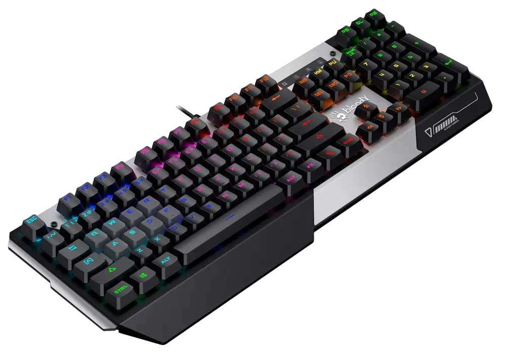 Tastatură Bloody B865R Mecanic Argintiu