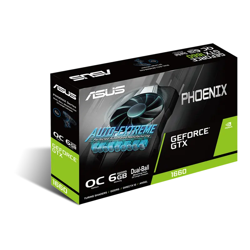 Видеокарта ASUS Phoenix GeForce GTX 1660 OC