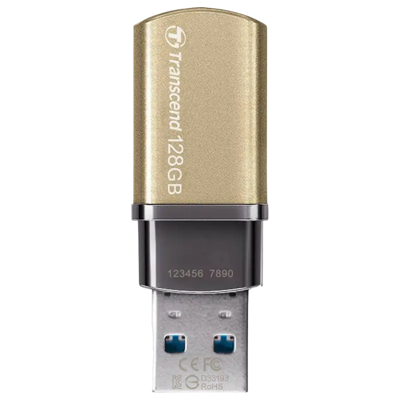 USB Flash накопитель Transcend JetFlash 820 128ГБ Gold