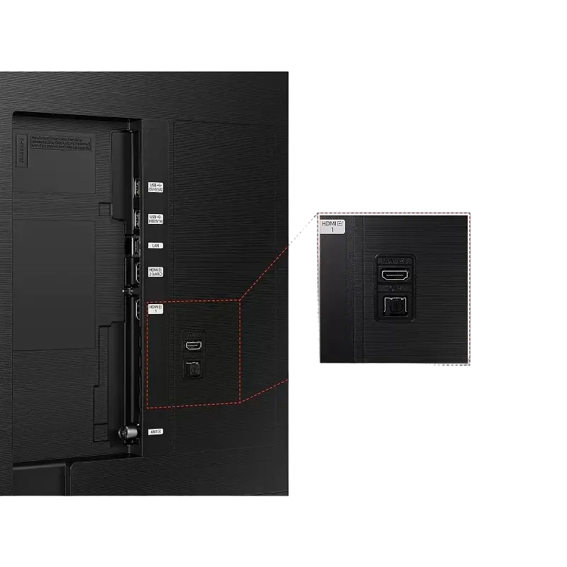 65" LED SMART TV Samsung UE65BU8000UXUA Negru