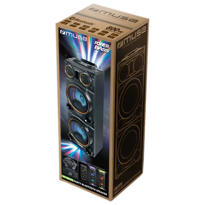 Boxă portabilă MUSE M-1988 DJ Negru