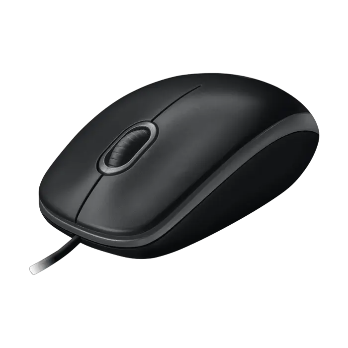 Мышь Logitech B100 Проводное Чёрный