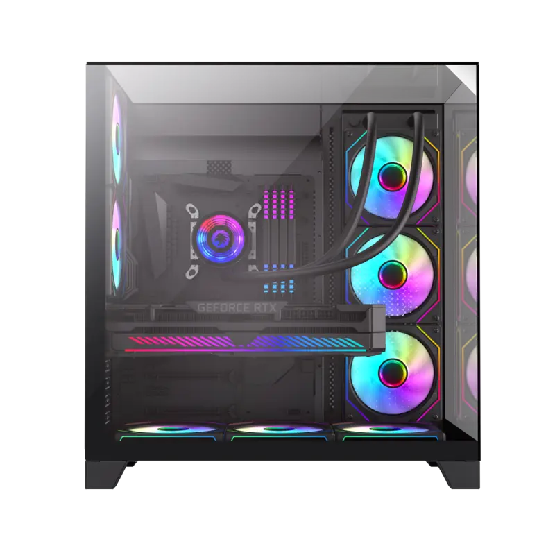 Компьютерный корпус Gamemax INFINITY PLUS BK Midi-Tower Черный