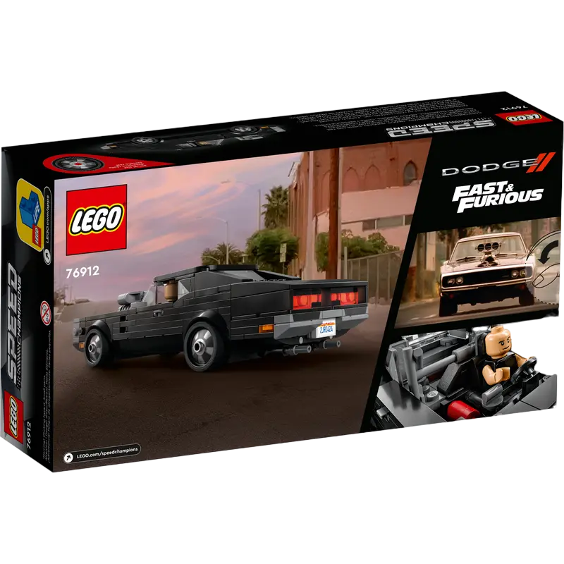 Конструктор LEGO Fast & Furious 1970 Dodge Charger R/T Черный