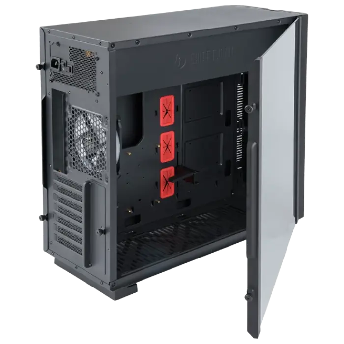 Компьютерный корпус Chieftec GR-01B-OP Midi-Tower Черный