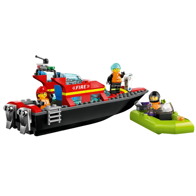 Constructor LEGO Fire Rescue Boat Multicolor