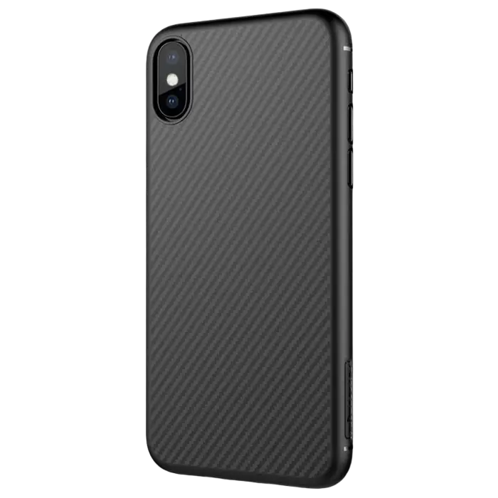 Husă Nillkin Apple iPhone Xs Max Synthetic Fiber Synthetic Fiber Negru