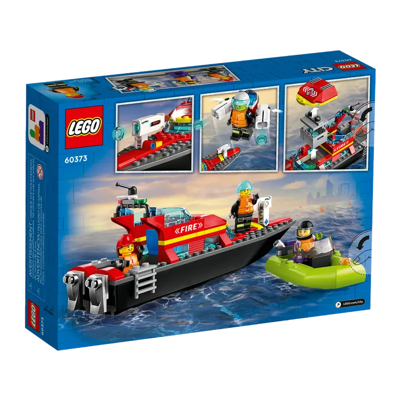 Constructor LEGO Fire Rescue Boat Multicolor