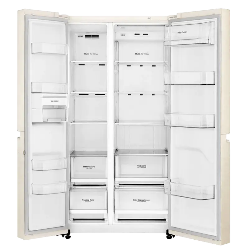 Холодильник LG GC-B247SEDC Бежевый