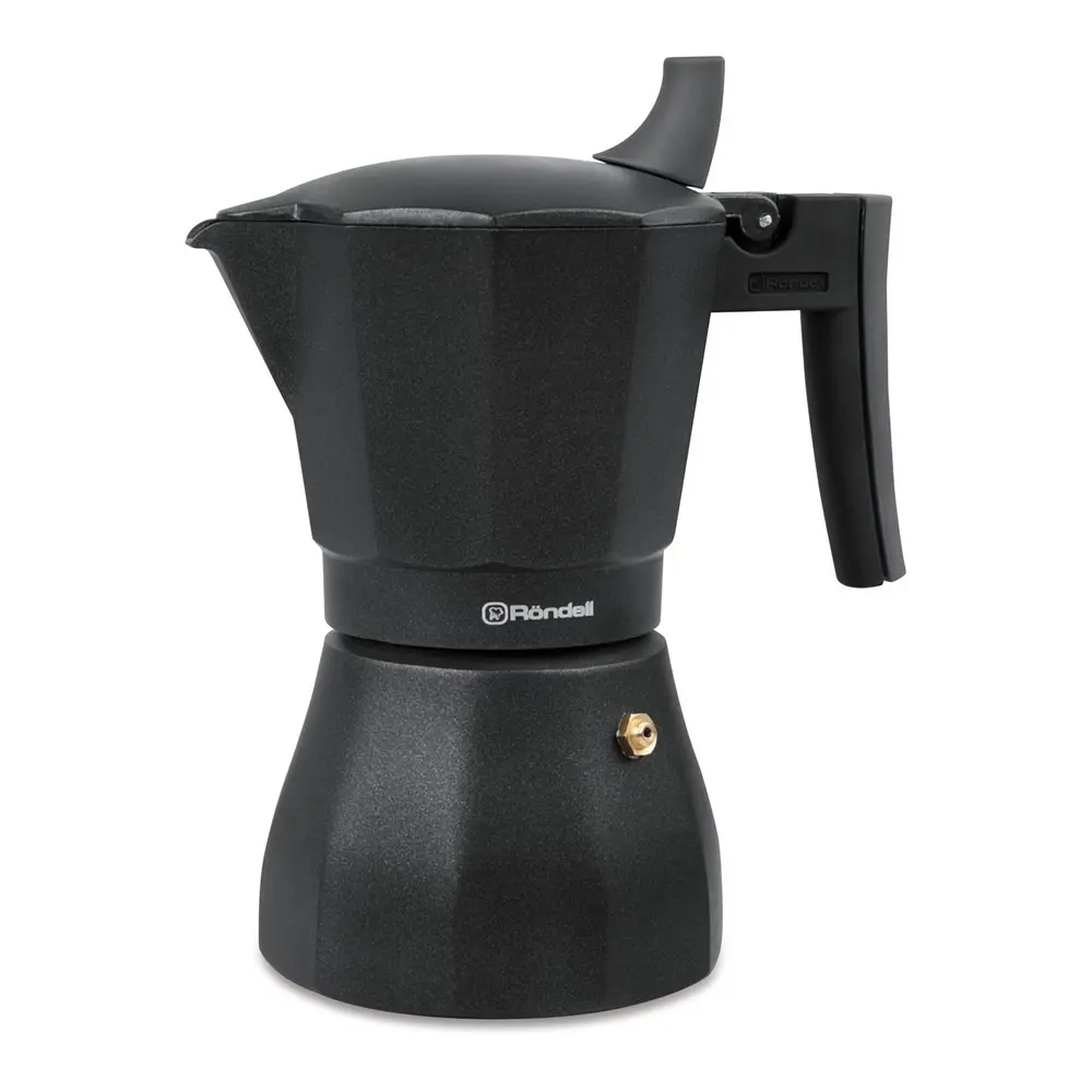 Гейзерная кофеварка Rondell RDS-499 Kafferro Черный