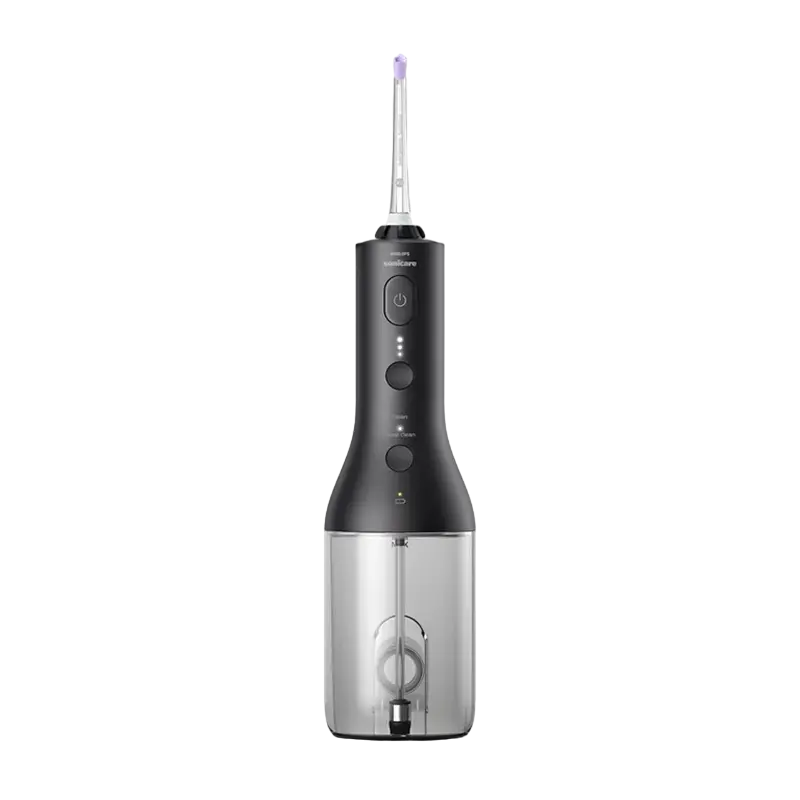 Irigator oral Pentru adulți Philips Sonicare Cordless Power Flosser 3000 Negru