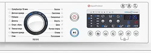 Mașină de spălat Atlant CMA 60У1010-10 Alb