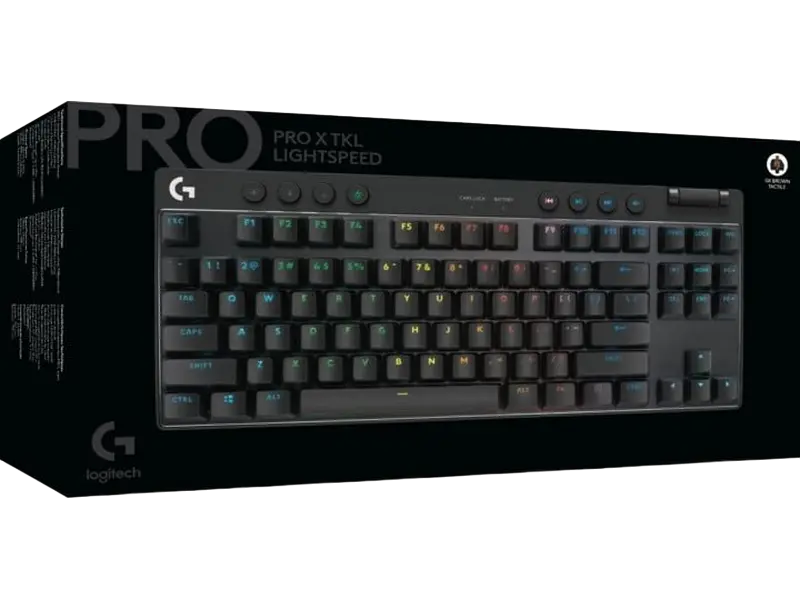 Клавиатура Logitech G Pro X TKL Механический Черный
