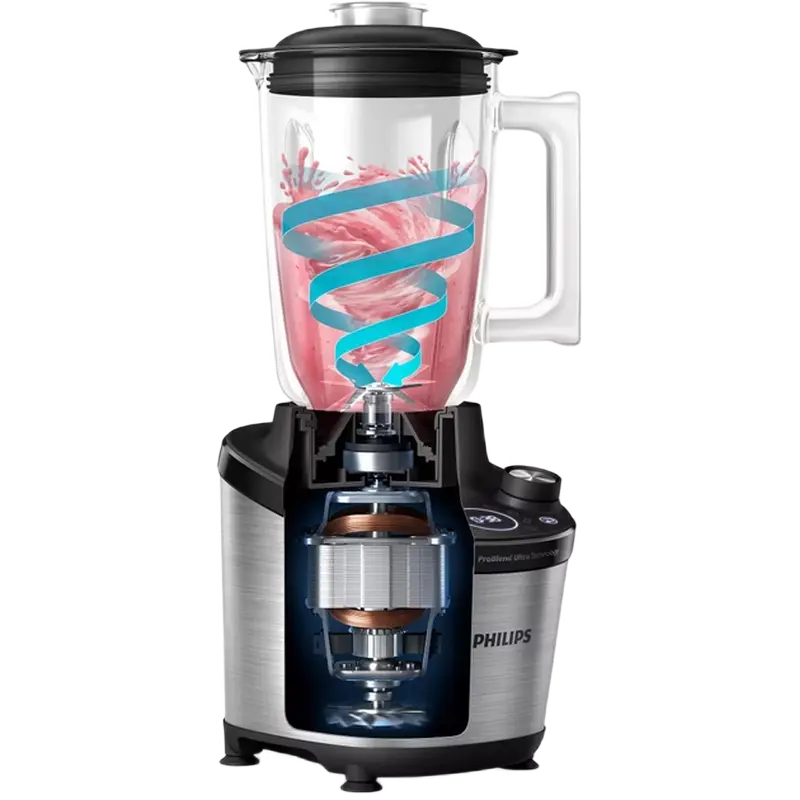 Стационарный блендер Philips 7000 Series HR3760/00 Нержавеющая сталь