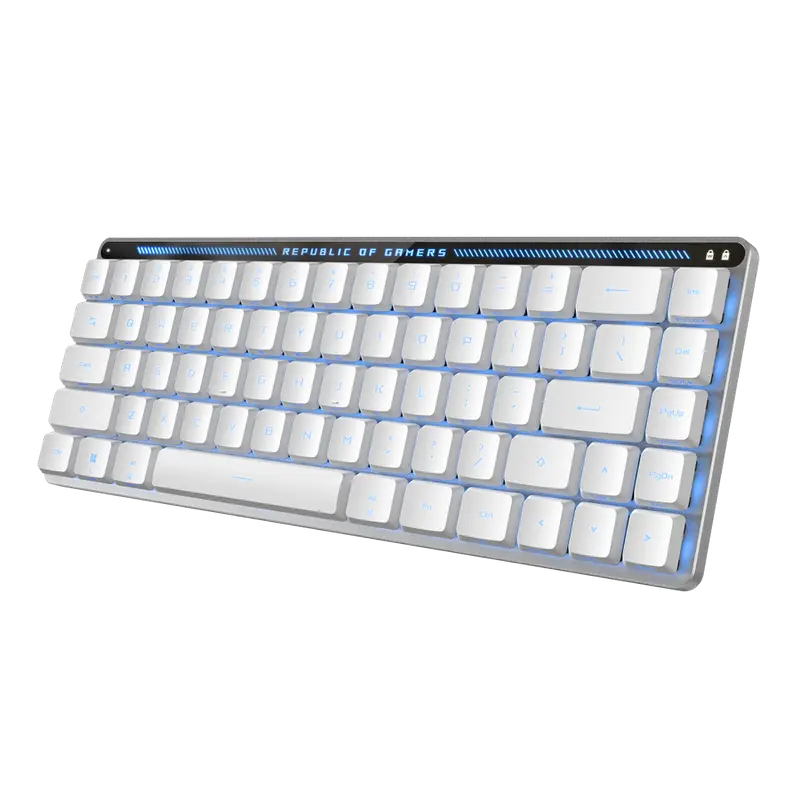 Tastatură ASUS ROG Falchion Mecanic Alb