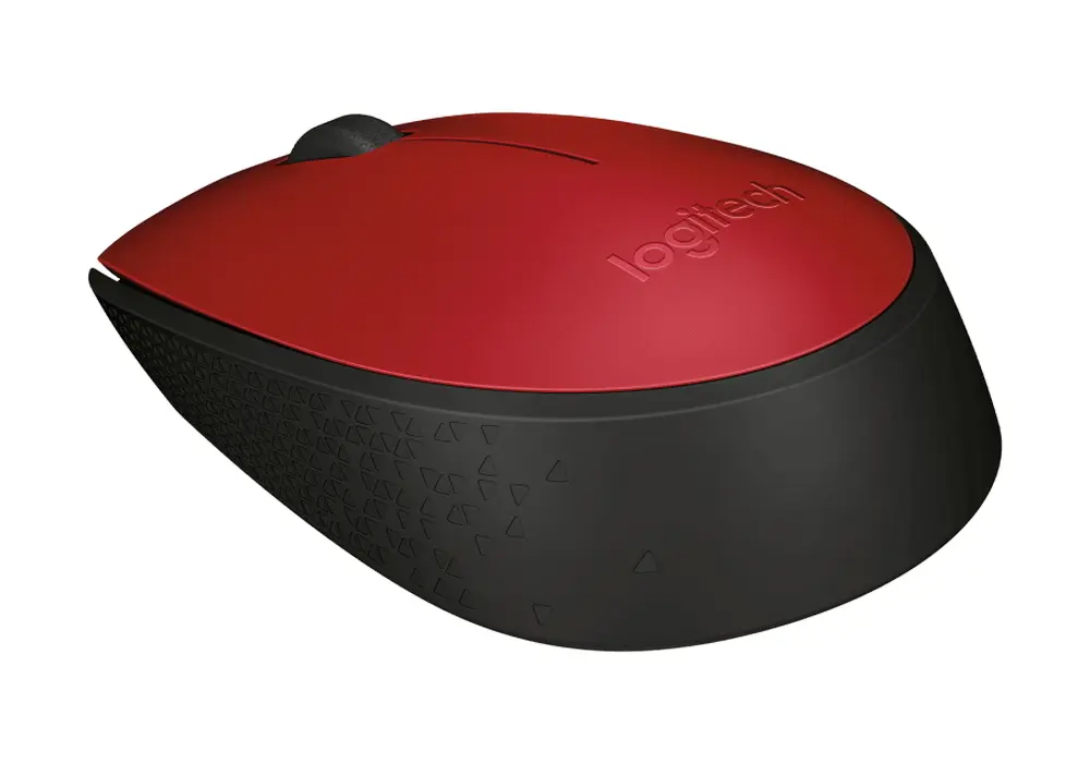 Беcпроводная мышь Logitech M171 Беспроводное Красный