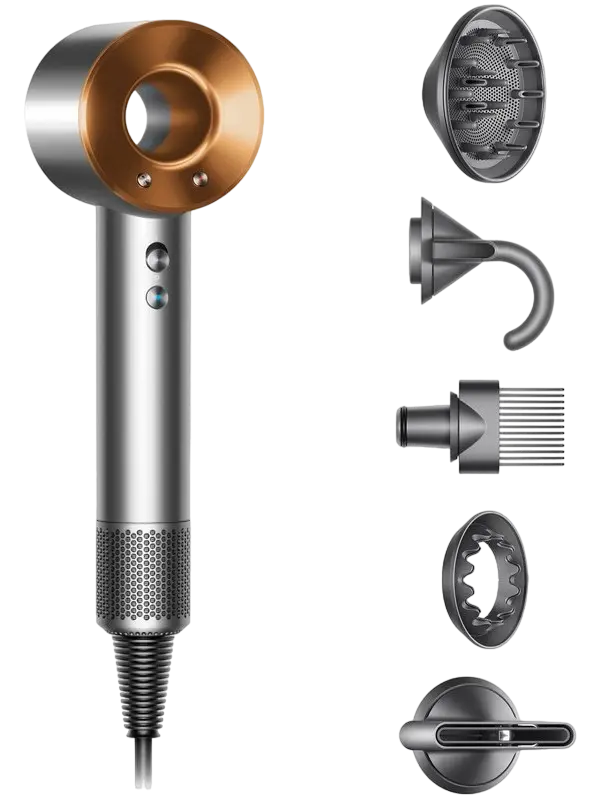 Фен Dyson Supersonic HD07 Nickel/Cooper