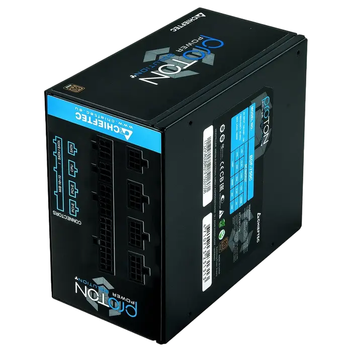 Tip Блок питания для компьютеров Chieftec BDF-750C Proton Series ATX Черный
