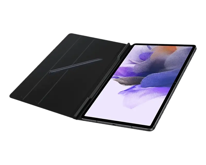 Чехол для планшета Samsung Galaxy Tab S7+ / S7 FE Book Cover 12.4" Чёрный