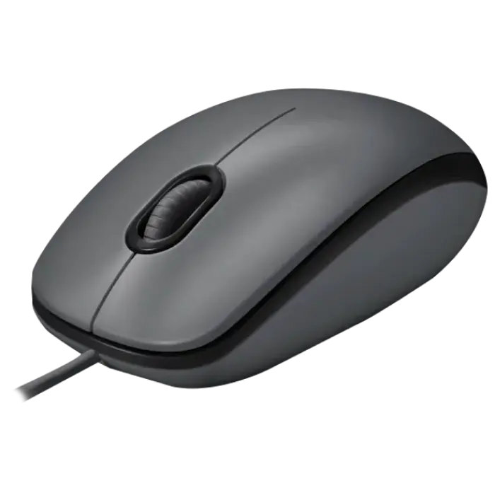 Мышь Logitech M90 Проводное Серый