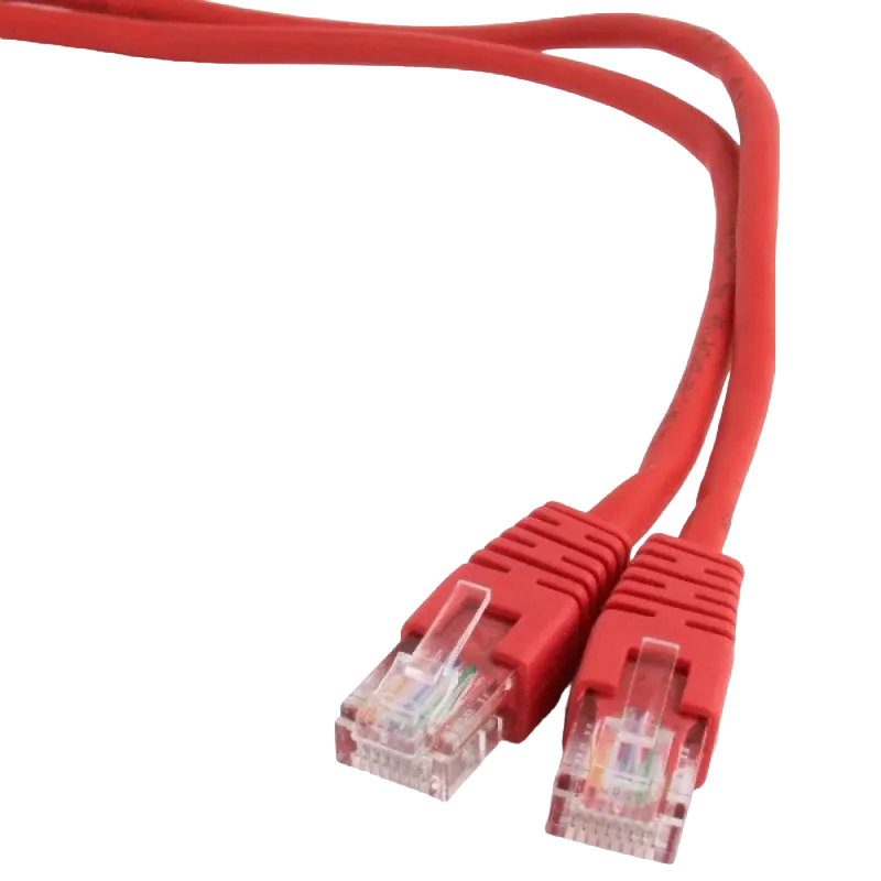 Патч-корд Cablexpert PP22-1M/R Красный