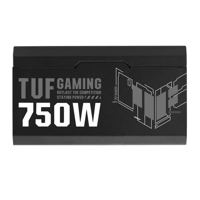 Tip Блок питания для компьютеров ASUS TUF Gaming 750W Gold ATX Черный