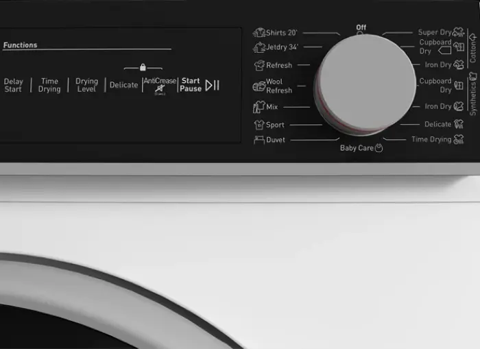 Сушильная машина Sharp KDNHH8S7GW2EE Белый