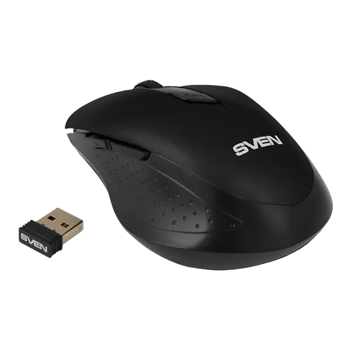 Беcпроводная мышь SVEN RX-425W Беспроводное Чёрный